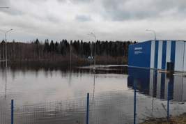 В Кировской области уровень воды в реке Вятка превышен