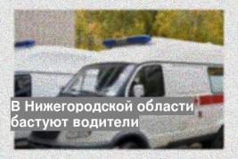 В Нижегородской области бастуют водители