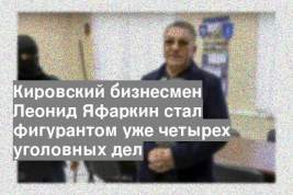 Кировский бизнесмен Леонид Яфаркин стал фигурантом уже четырех уголовных дел